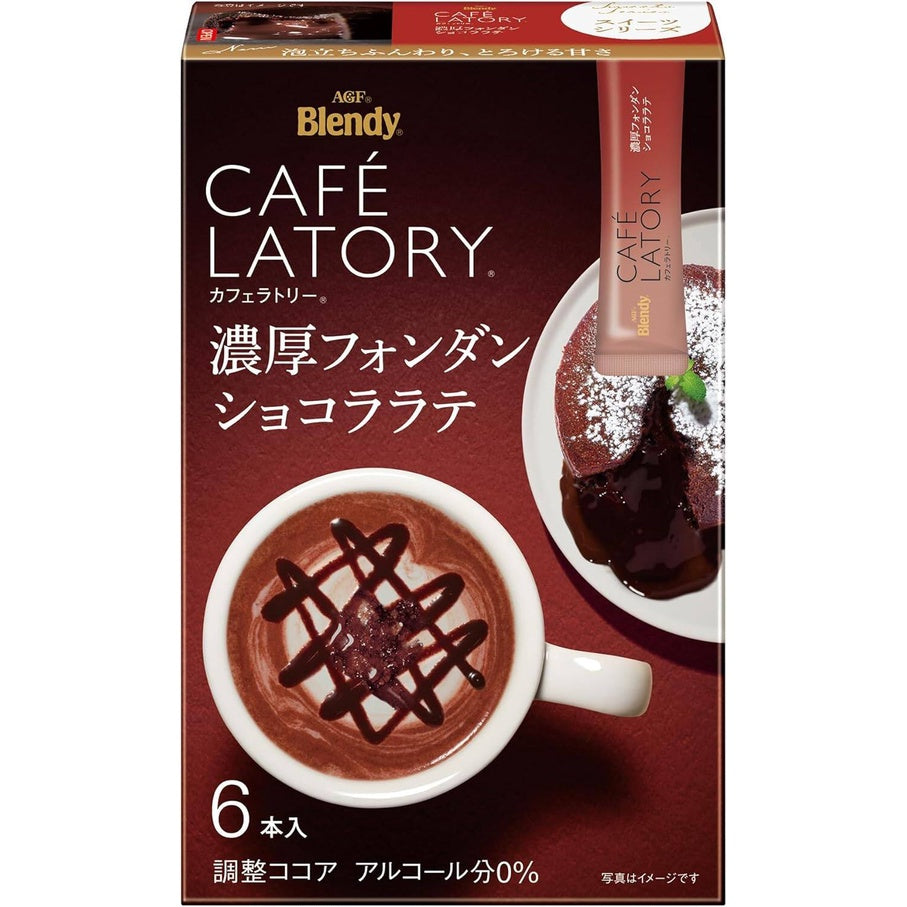 AGF Blendy Cafelatory Instant Coffee Sticks Sweets Series (6 sticks)