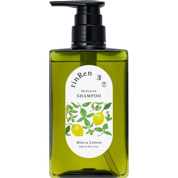 BXE rinRen Medicated Shampoo & Treatment - Mint & Lemon / Chamomile & Momi (400mL / 300mL Refill)