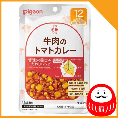 Japan Pigeon Baby Food Nutrition Education Recipe R12 80g JB