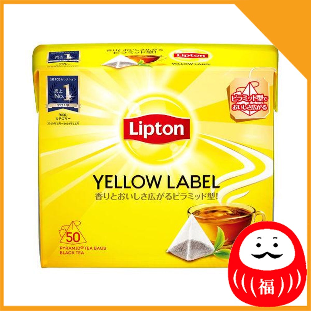 Japan Lipton Yellow Label Pyramid Shaped Tea Bags JB