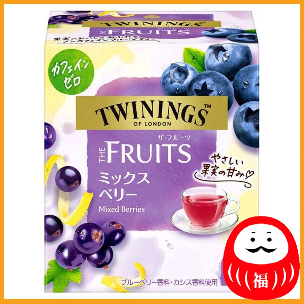 Kataoka Bussan TWINNING THE FRUITS Mixed Berry 1 (15 bags) (zero caffeine)