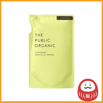 The Public Organic Shampoo Super Bouncy Refill 400ml