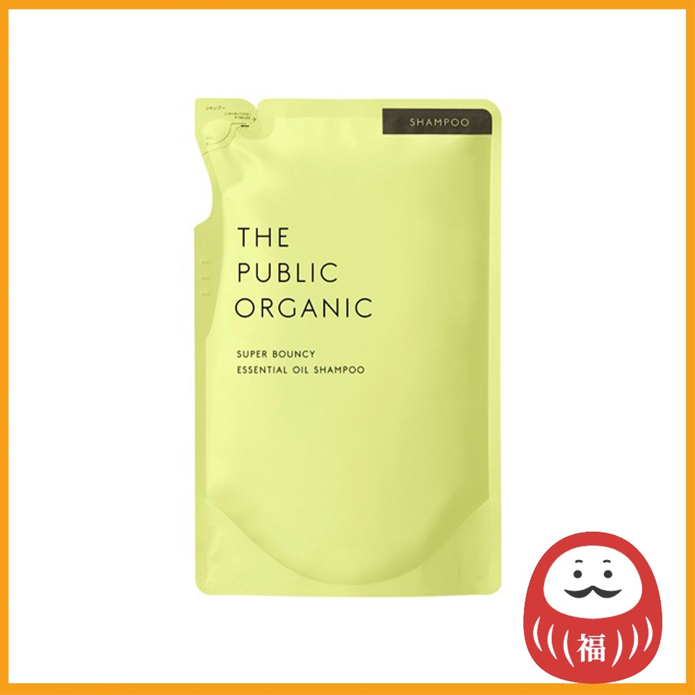 The Public Organic Shampoo Super Bouncy Refill 400ml