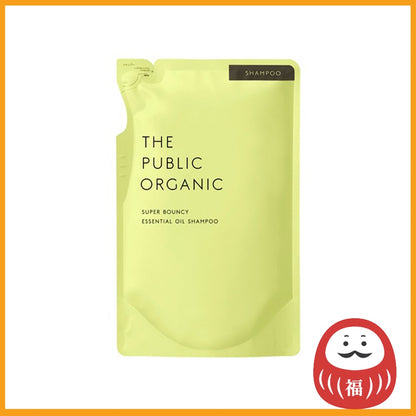 The Public Organic Shampoo Super Bouncy Refill 400ml