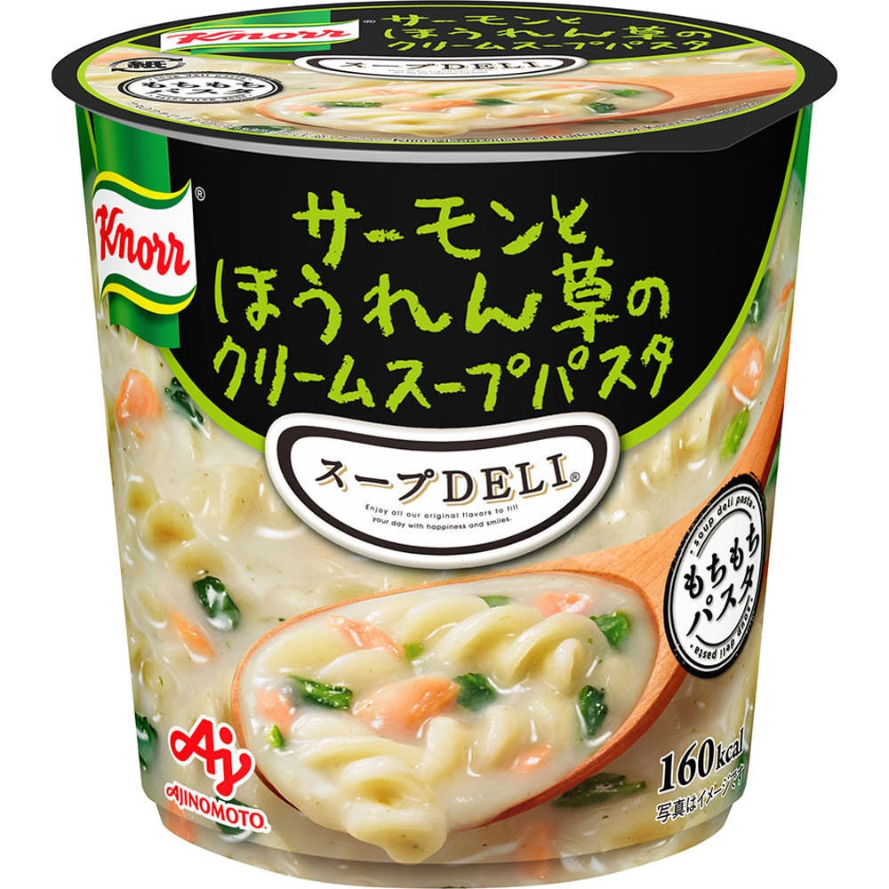 Ajinomoto Knorr Soup Deli Tarako Cream / Salmon & Spinach / Shrimp & Tomato Pasta / Mushroom Cream Soup Pasta