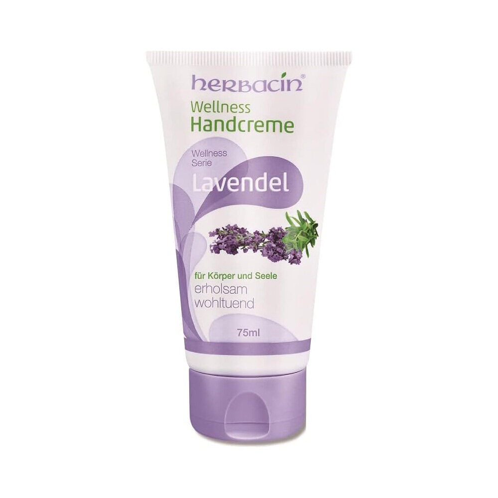 Herbacin Wellness Hand Cream 75ml Lavender/Rose