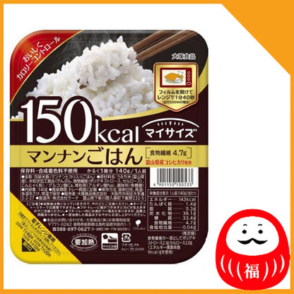 Japan My Size Mannan Gohan with Toyama Koshihikari/glutinous barley and brown rice JB