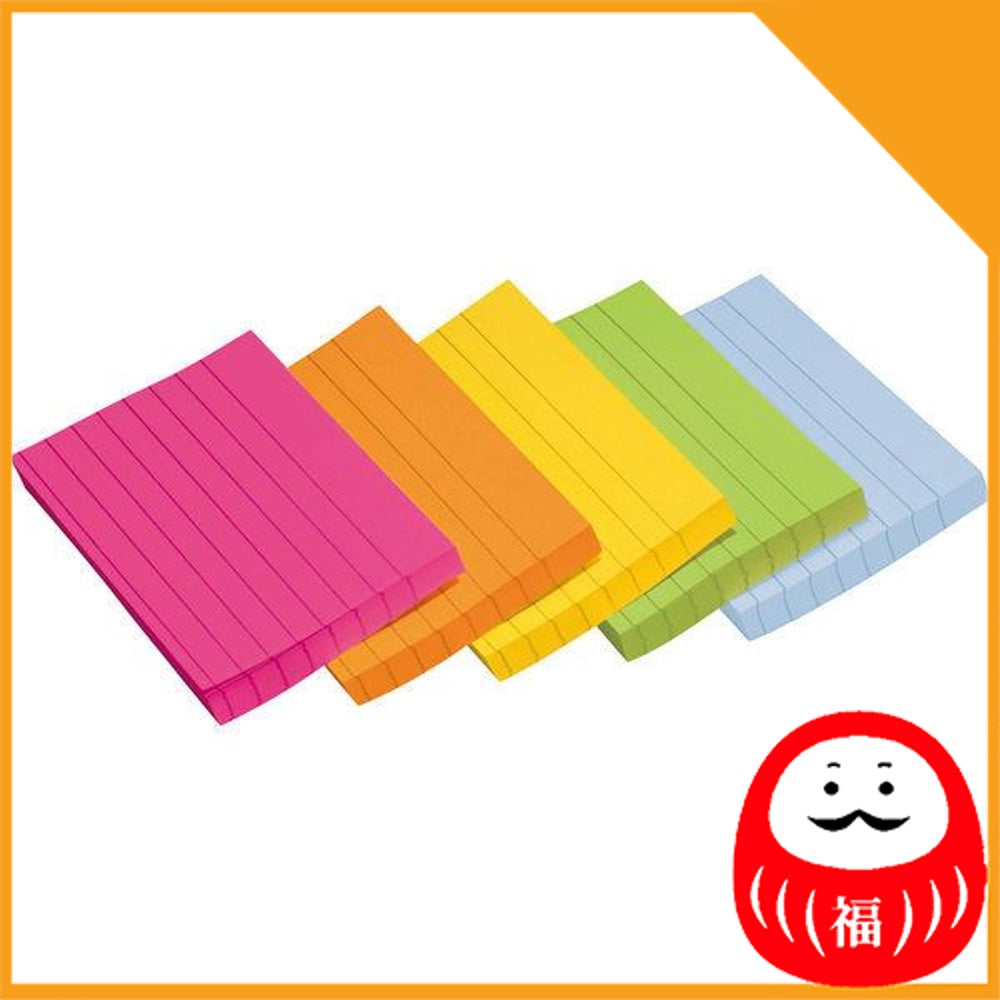 Japan 3M Post-it Sticky Notes, Post-it Sticky Notes, Ruled Line Notes, Normal Adhesive, 75 x 127mm JB