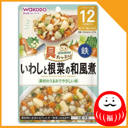 Japan Asahi Baby Food - Goo Goo Kitchen with plenty of ingredients 80g JB