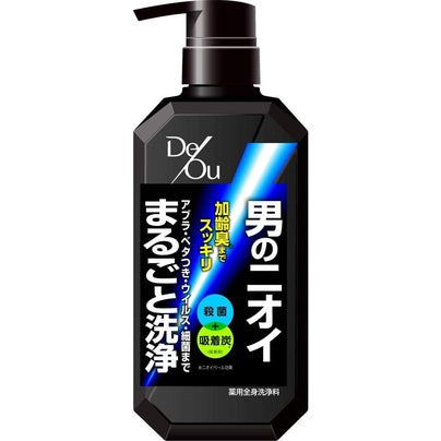 Rohto DeOu Medicated Cleansing Body Wash - Citrus Herb / Non-Menthol (520mL / 930mL Refill)