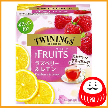 Kataoka Bussan TWINNING THE FRUITS Raspberry & Lemon 1 (15 bags) (zero caffeine)