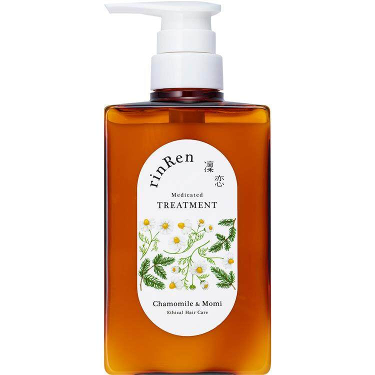 BXE rinRen Medicated Shampoo & Treatment - Mint & Lemon / Chamomile & Momi (400mL / 300mL Refill)