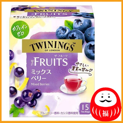 Kataoka Bussan TWINNING THE FRUITS Mixed Berry 1 (15 bags) (zero caffeine)