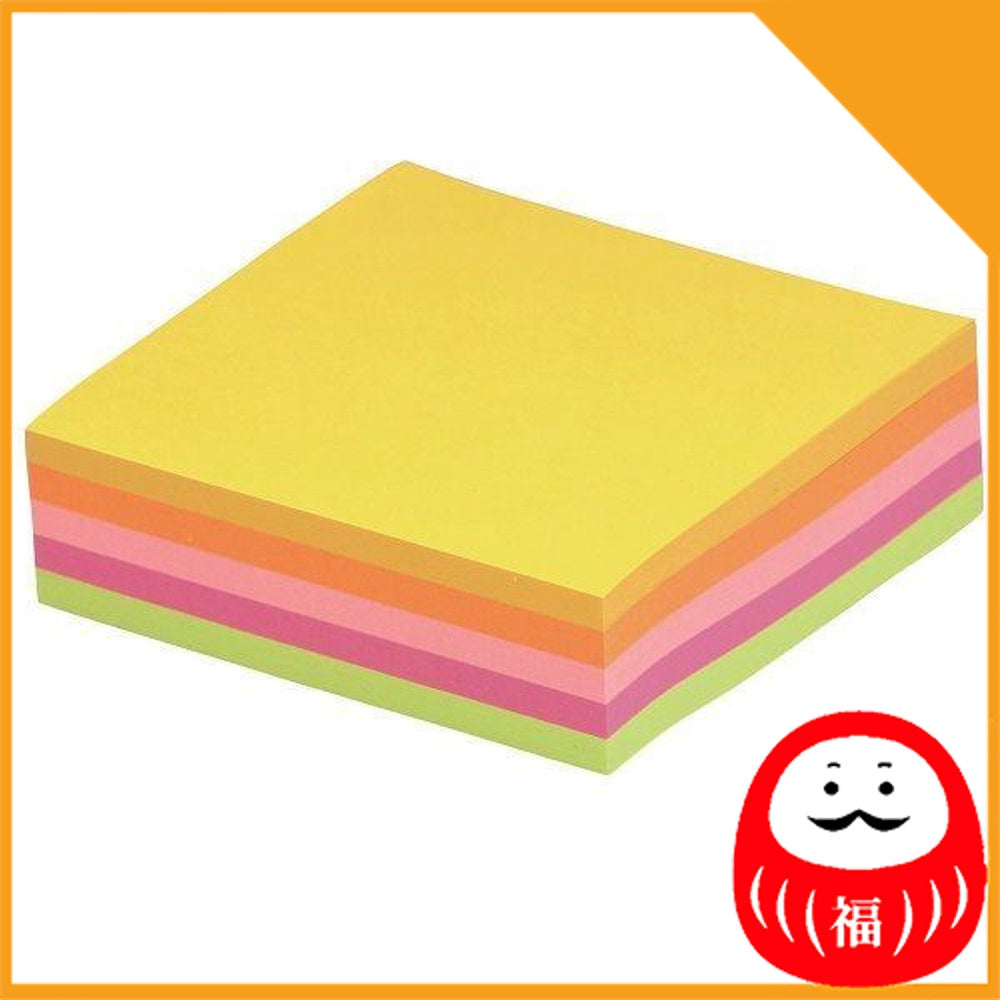 Japan 3M Post-it Sticky Notes, Postfixes, Normal Adhesive, Color Cubes JB