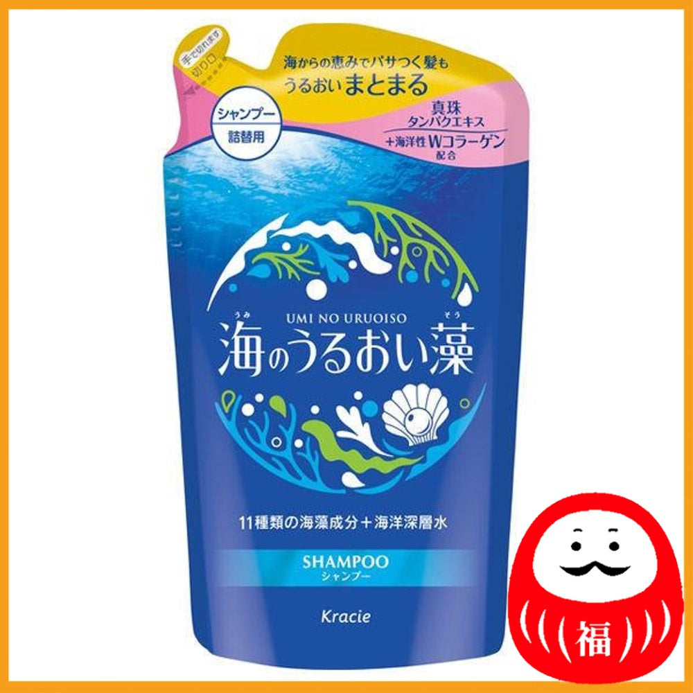 Kracie Umi no Moisture Algae Moisture Care Shampoo Refill 400ml