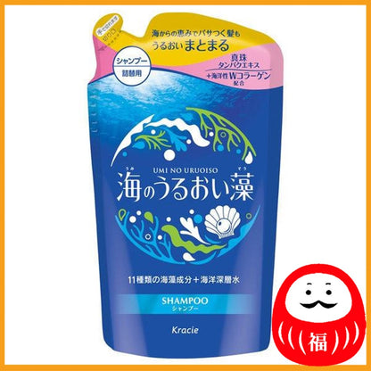 Kracie Umi no Moisture Algae Moisture Care Shampoo Refill 400ml
