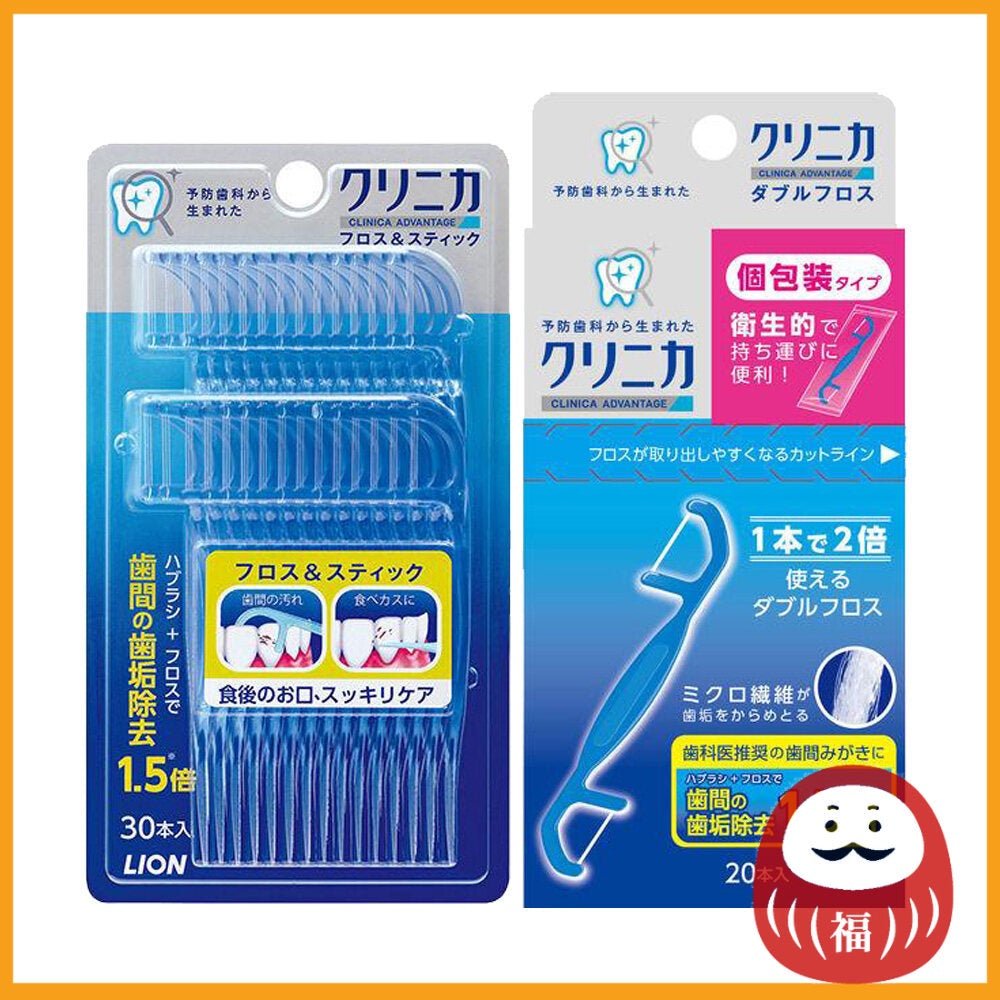 Lion Clinica Advantage Floss & Stick / Double Floss