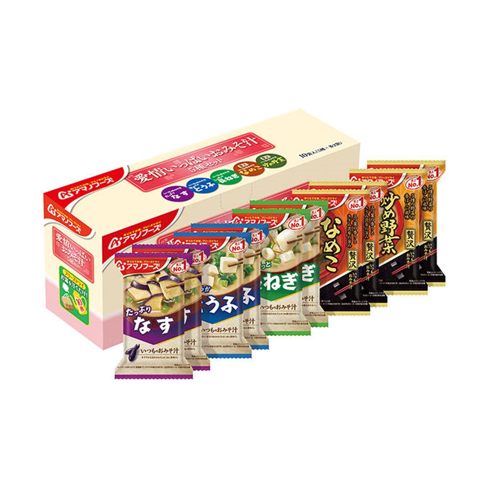 Amano Foods Instant Miso Soup Assortment Series