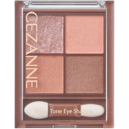 Cezanne Bitter Tone Eye Shadow 01 Orange Ganache / 02 Dry Rose / 03 Biscuit Brown