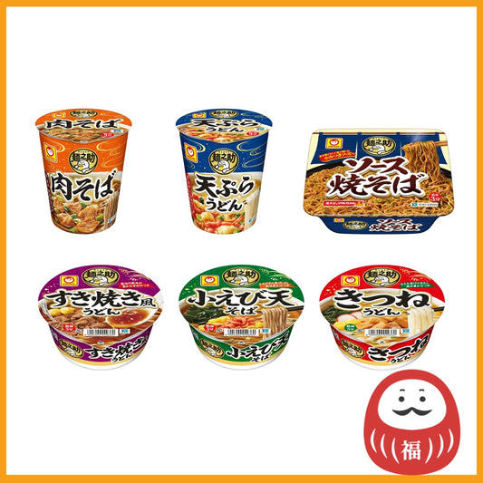 Toyo Suisan Maruchan Mennosuke Soba & Udon Bowl Noodle