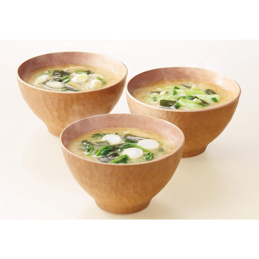 Marukome Plus Koji Instant Miso Soup (6 servings)