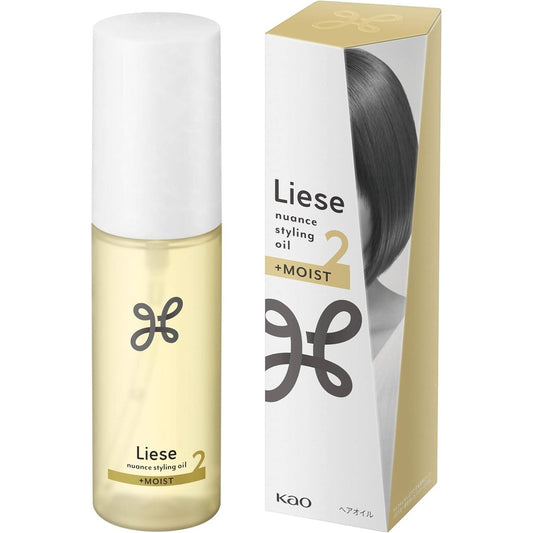 Kao Liese Nuance Styling Oil - Moist / Soft Wet (80mL)