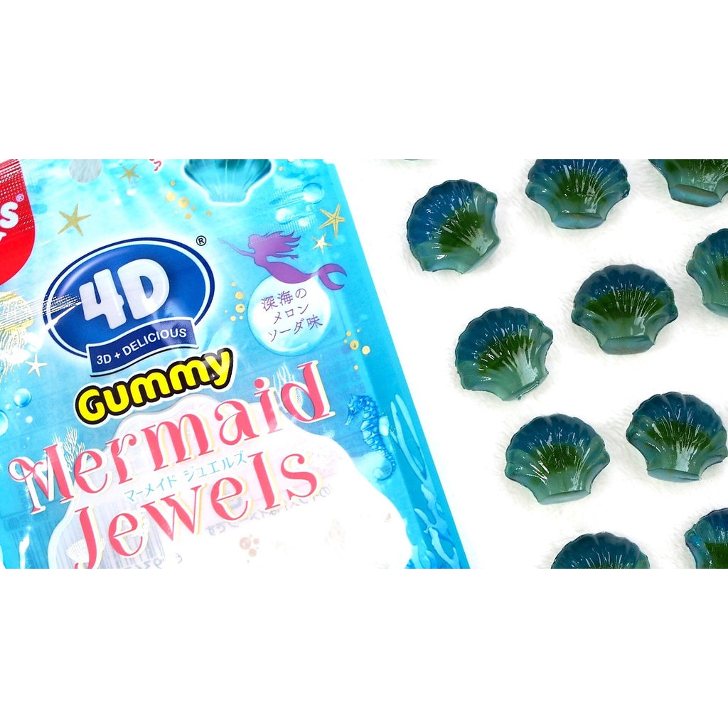 Kanro Amos 4D Gummy Mermaid Jewels Candy