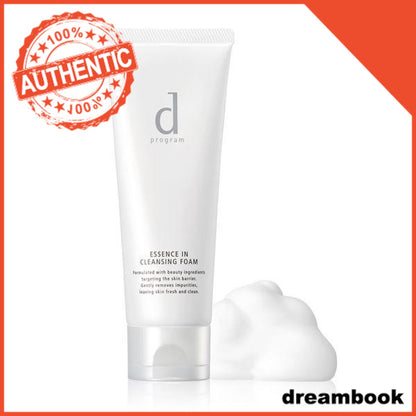 Japan Shiseido d program Essence-in Cleansing Foam 20g/120g DB