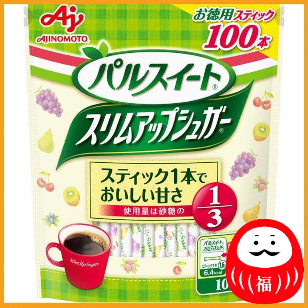 Ajinomoto PAL SWEET Slim Up Sugar Sticks 1 bag (100 sticks)