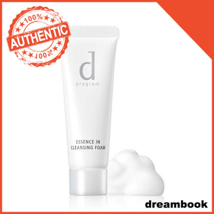 Japan Shiseido d program Essence-in Cleansing Foam 20g/120g DB