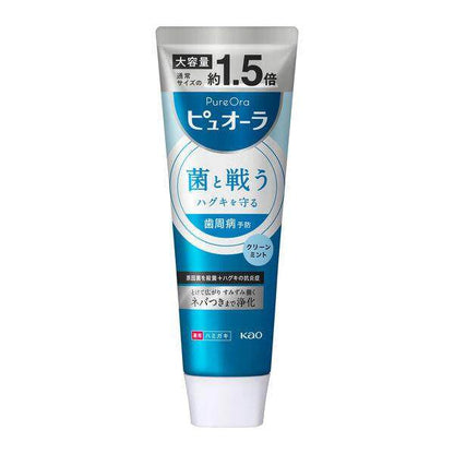 Kao Medicinal PureOra Toothpaste Barrier Gel/Nano Bright/Clean Mint/Strong Mint/Mild Herbal