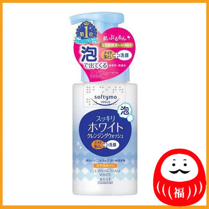 KOSE softymo white foam cleansing wash 200ml