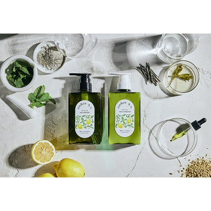 BXE rinRen Medicated Shampoo & Treatment - Mint & Lemon / Chamomile & Momi (400mL / 300mL Refill)