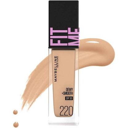Maybelline Fit Me Liquid Foundation - 220 / 218 / 128 / 120 / 113 / 112 / 110 / 103 (30mL)