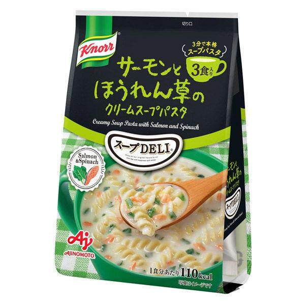 Ajinomoto Knorr Soup Deli Tarako Cream / Salmon & Spinach / Shrimp & Tomato Pasta / Mushroom Cream Soup Pasta