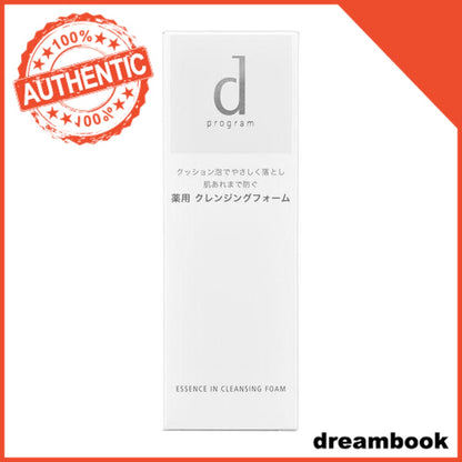 Japan Shiseido d program Essence-in Cleansing Foam 20g/120g DB