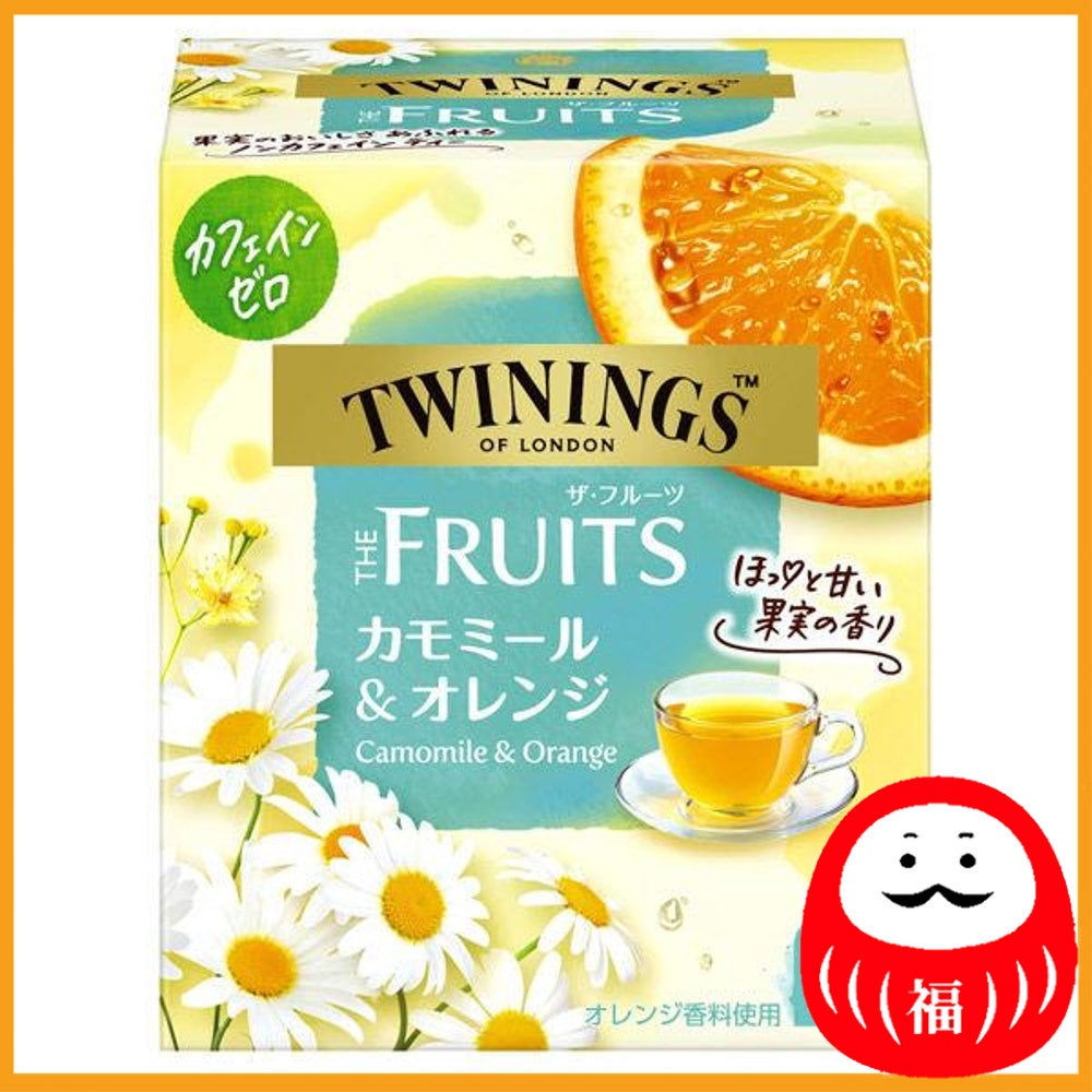 Kataoka Bussan TWINNING THE FRUITS Chamomile & Orange 1 (15 bags) (zero caffeine)