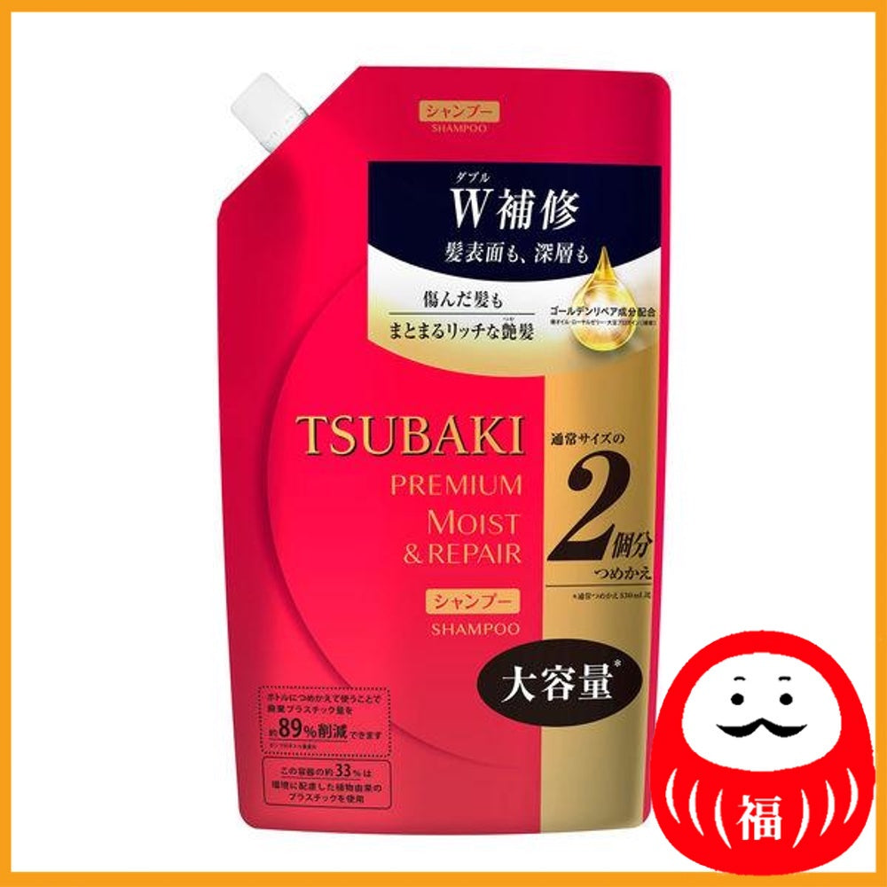 Fine to Day TSUBAKI Premium Moist & Repair Shampoo Refill 660ml