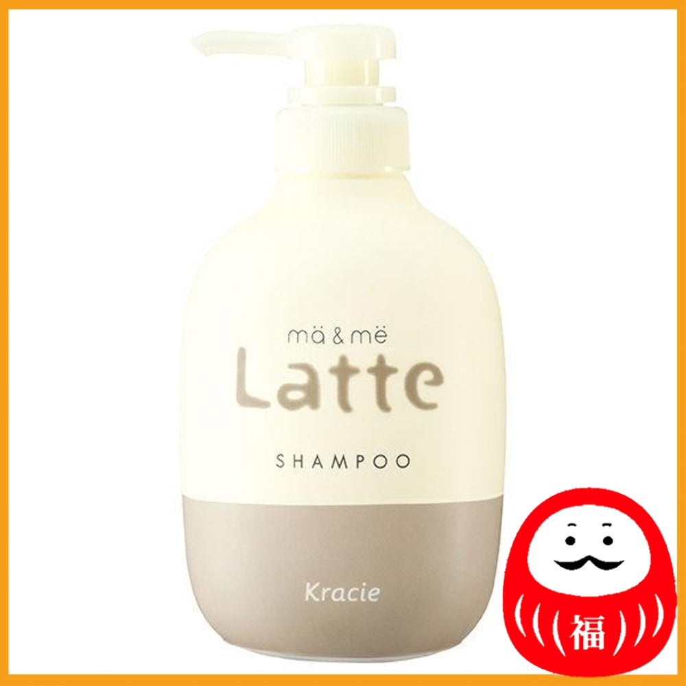 Kracie ma&me Latte Shampoo Apple & Peony Scent Pump 490ml