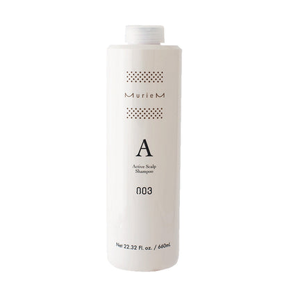 Number Three 003 Muriem Crystal Medicated Scalp Shampoo - Active / Sensitive (250mL / 500mL / 660mL)
