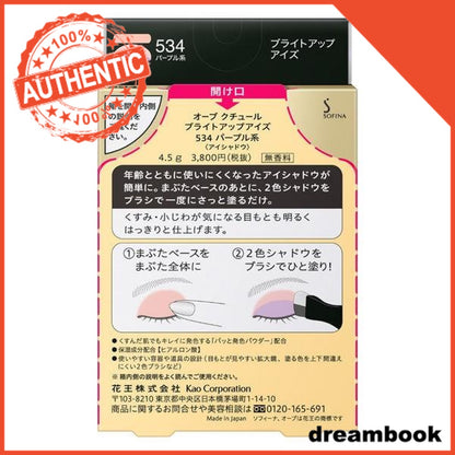 Japan Kao AUBE couture Bright Up Eyes Eye Shadow DB