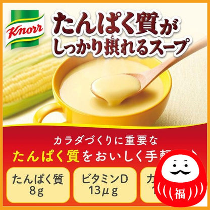 AJI-NO-MOTO KNOOL Protein-rich Soup Corn Cream 15 sachets