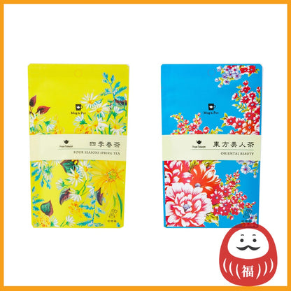 Tokyo Tea Trading Mug & Pot Tea - Four Seasons Spring Tea / Oriental Beauty (6 bags)