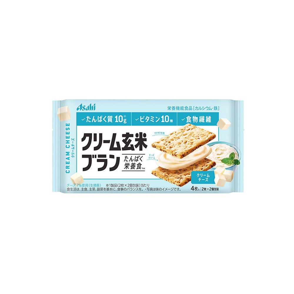 Asahi Group Foods Cream Rice Bran Sandwich - Blueberry / Cream Cheese (1pc)