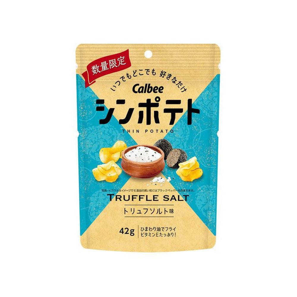 Calbee Thin Potato Chips - Truffle Salt / Honey & Butter (42g)