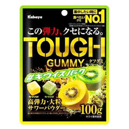 Kabaya Foods Tough Gummies Mega / Kiwi Spark / Bouncy Muscat