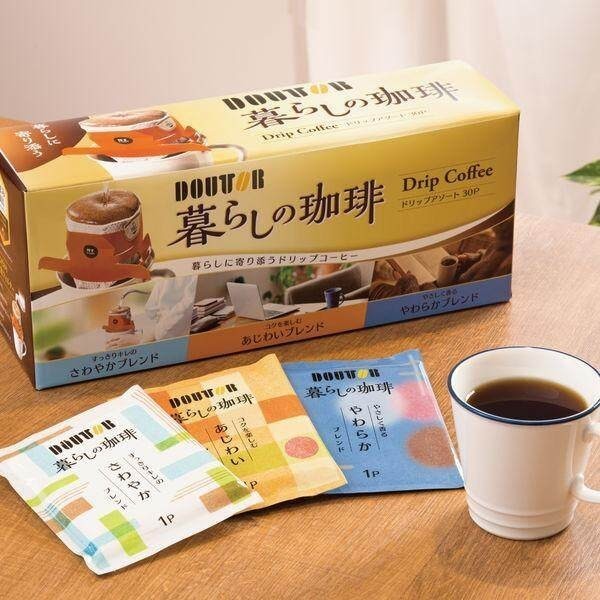 Doutor Coffee Kurashino Coffee Drip Assortment 30 bags