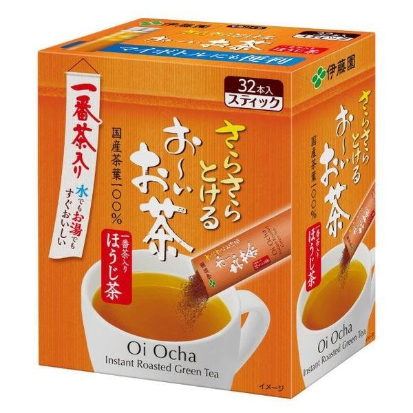 Japan ITO EN Oi-Ocha Powder Green Tea with Matcha / Hojicha 32 pcs. JB