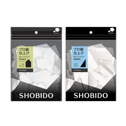 Shobido Makeup Sponge Base Shape (30pcs)/ Triangle Shape (25cs)