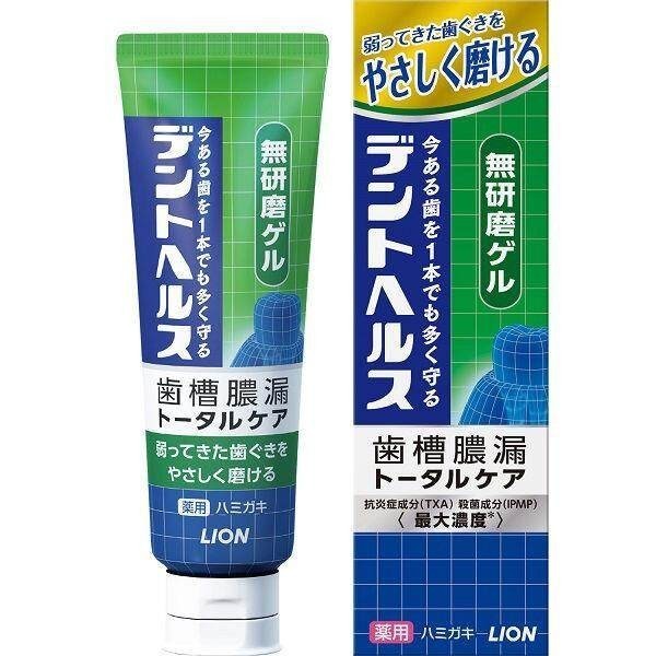 Lion Dent Health Medicated Toothpaste Bad Breath Block/Non Abrasive gel/Stinging Block/Anti Gum Disease DX